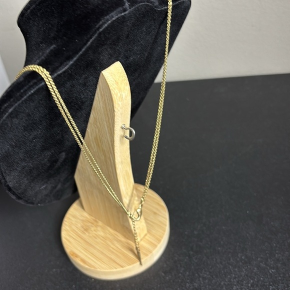 Chloe Isabel Jade Gold Long Multi Chain Necklace Classy - Picture 5 of 12